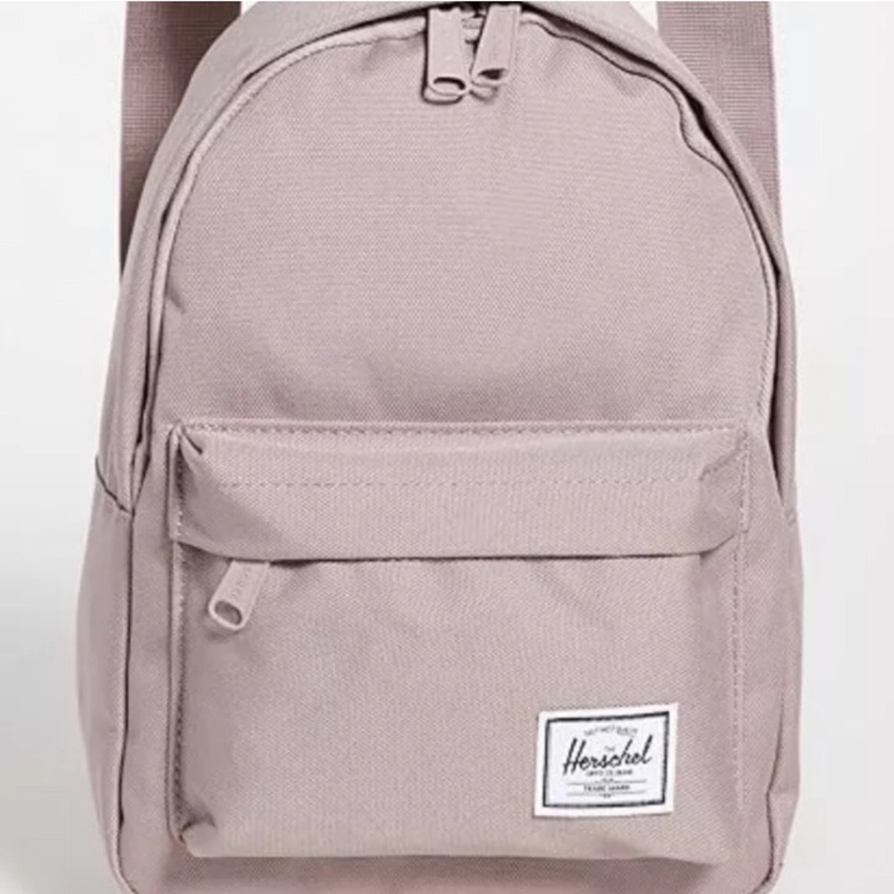 π±β¨ VEGAN! Gently Used Herschel Supply Co Light Pink Backpack - Picture 6 of 6